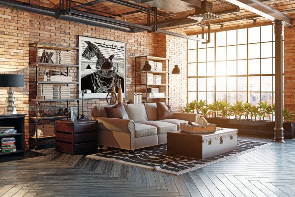 Industrial furniture style